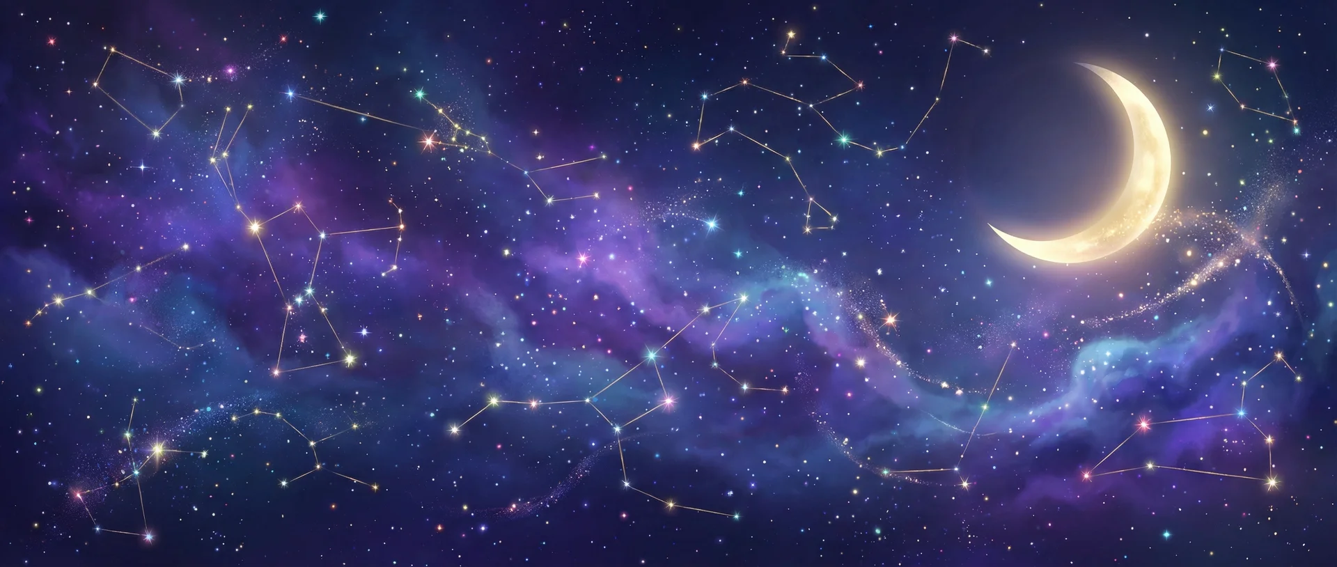 星空背景 - 江政怡 | 每日星座运势与塔罗占卜